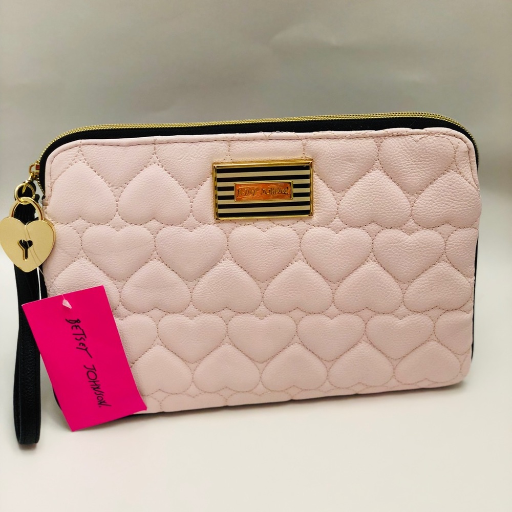 Betsey Johnson Pouch Wristlet